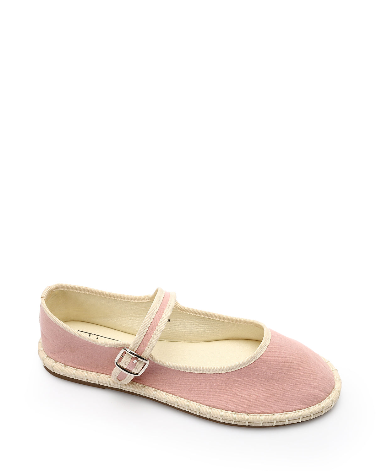 GOR-DJTV-007 Buckle Closure Oval Toecap Flat Shoes