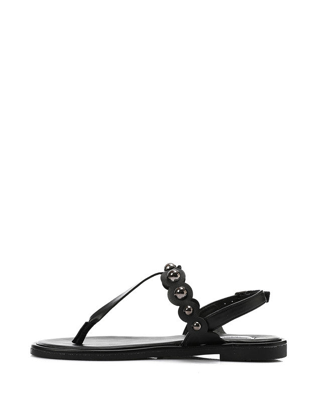 HOT-DJTV-003 Toe Shape Studded Sandal