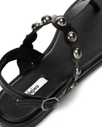 HOT-DJTV-003 Toe Shape Studded Sandal