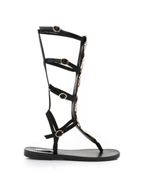 HOT-DJTV-005 Decorative Coins Multi Buckles Sandal