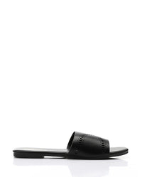 HOT-DJTV-006 Perforated Leather Slipper