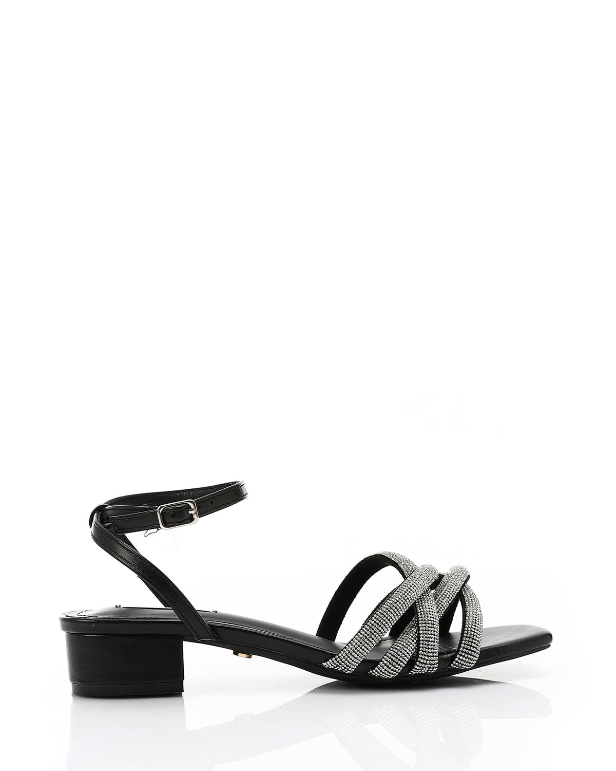 HOT-DJTV-007 Mid Heel Strassy Sandal