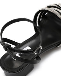 HOT-DJTV-007 Mid Heel Strassy Sandal
