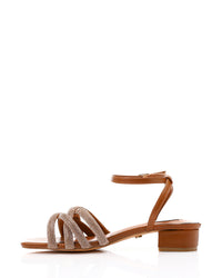 HOT-DJTV-007 Mid Heel Strassy Sandal