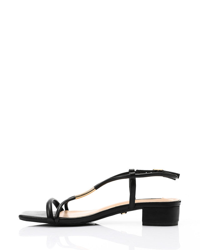 HOT-DJTV-008 Strappy Mid Heel Sandal