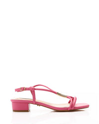 HOT-DJTV-008 Strappy Mid Heel Sandal