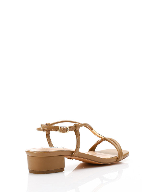 HOT-DJTV-008 Strappy Mid Heel Sandal
