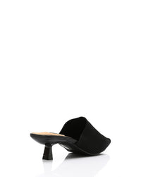 HOT-DJTV-012 Mid Heel Ribbed Pointed Mules