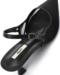 HUA-DJTV-006 Pointed Toe Shape Pump