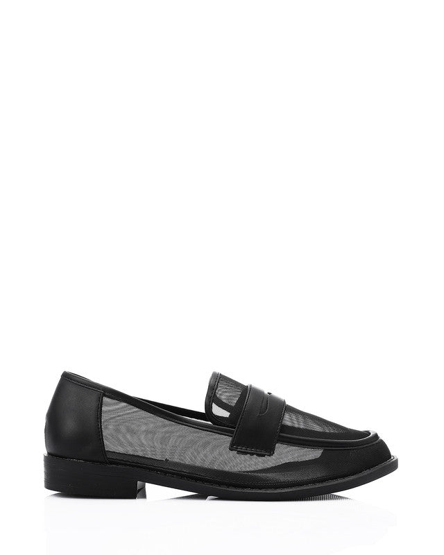 JAL-DJTV-001 Mesh Slip-On Flat Loafer