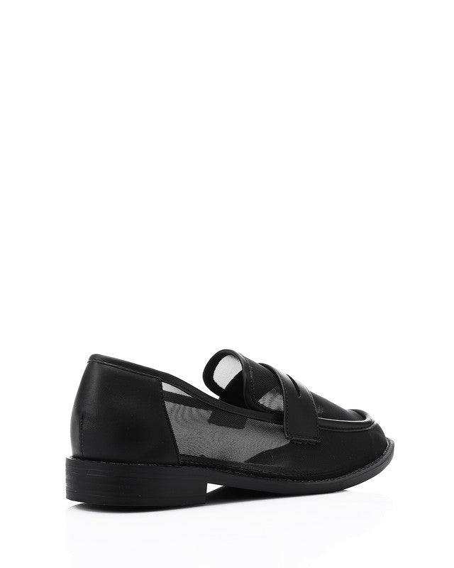 JAL-DJTV-001 Mesh Slip-On Flat Loafer