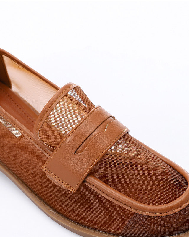 JAL-DJTV-001 Mesh Slip-On Flat Loafer