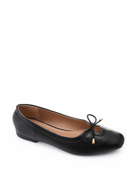 JAL-DJTV-002 Leather Slip-On Flat Ballerina