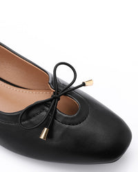 JAL-DJTV-002 Leather Slip-On Flat Ballerina