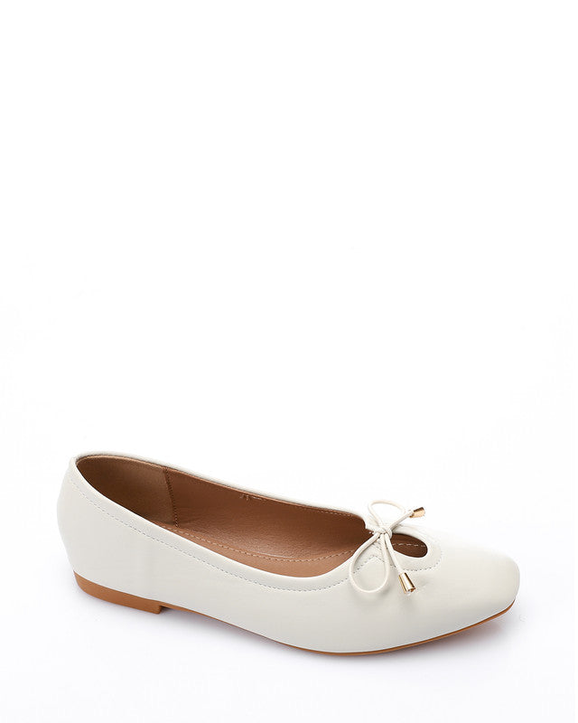 JAL-DJTV-002 Leather Slip-On Flat Ballerina