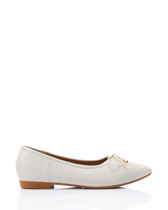 JAL-DJTV-002 Leather Slip-On Flat Ballerina
