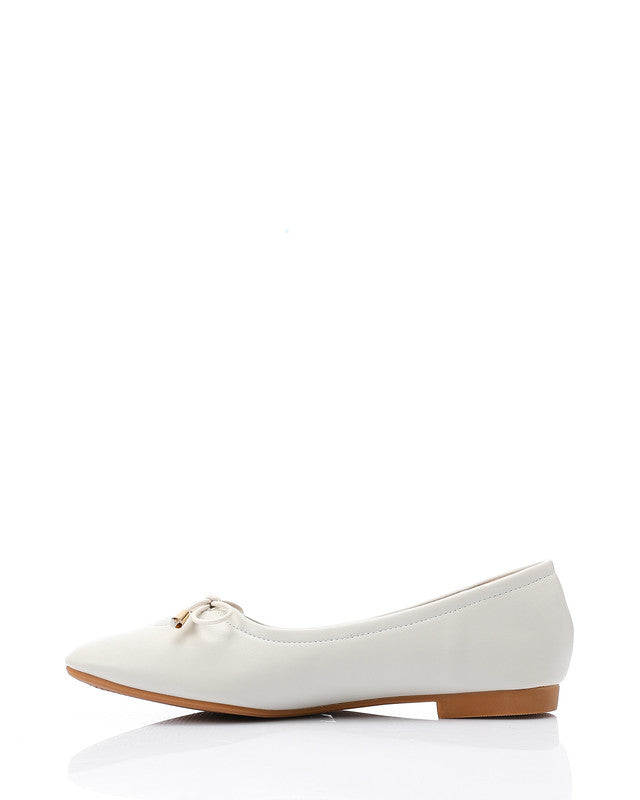 JAL-DJTV-002 Leather Slip-On Flat Ballerina