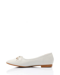 JAL-DJTV-002 Leather Slip-On Flat Ballerina