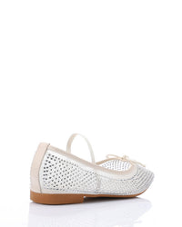 JAL-DJTV-003 Prominent Pattern Flat Ballerina