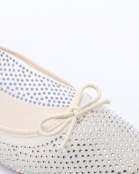 JAL-DJTV-003 Prominent Pattern Flat Ballerina