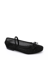 JAL-DJTV-003 Prominent Pattern Flat Ballerina