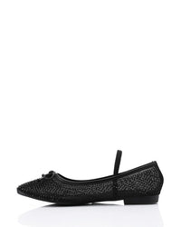 JAL-DJTV-003 Prominent Pattern Flat Ballerina
