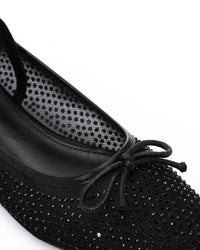 JAL-DJTV-003 Prominent Pattern Flat Ballerina