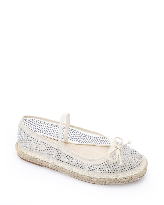 JAL-DJTV-004 Prominent Pattern Flat Shoes