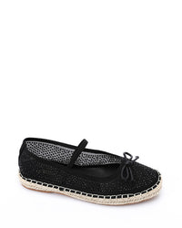 JAL-DJTV-004 Prominent Pattern Flat Shoes