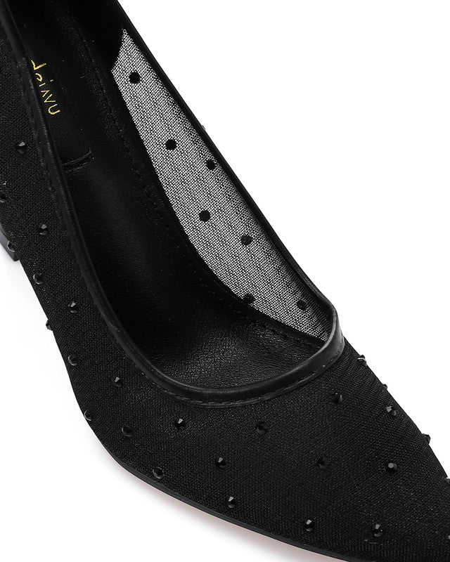 JAL-DJTV-006 Velvet Noir Stiletto