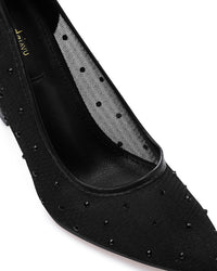 JAL-DJTV-006 Velvet Noir Stiletto