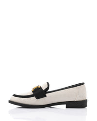 JAL-DJTV-008 Savannah Link Loafer - Black & Off White