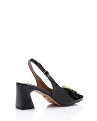 JAL-DJTV-009 Leather Slingback Heelss