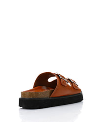 JAL-DJTV-013 Double Buckled Straps Studded Slipper