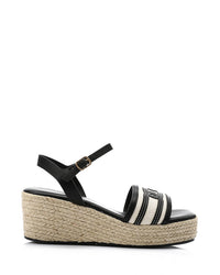 JAL-DJTV-014 Toe Shape Stitched Wedge Sandal