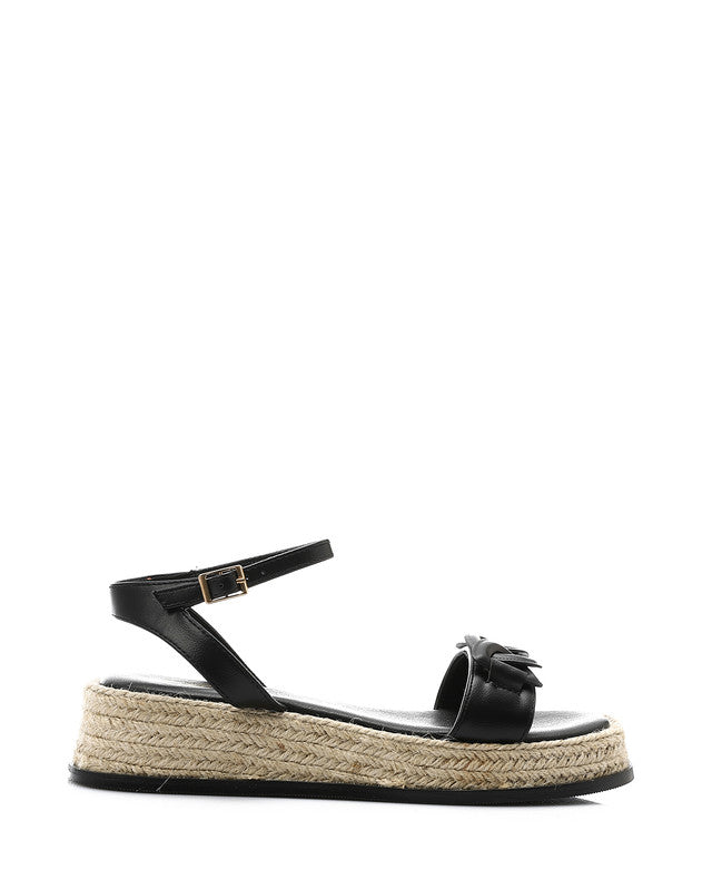 JAL-DJTV-015 Buckle Closure Wedge Sandal
