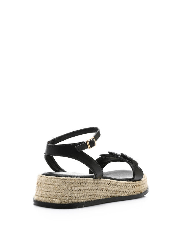 JAL-DJTV-015 Buckle Closure Wedge Sandal