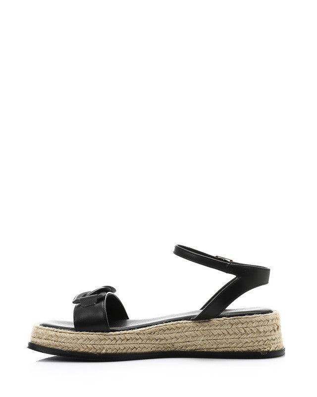 JAL-DJTV-015 Buckle Closure Wedge Sandal