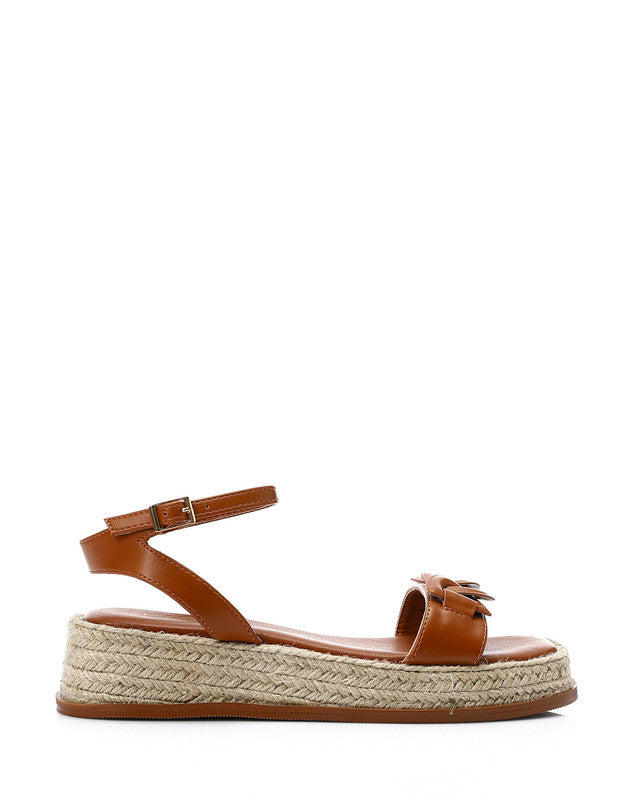 JAL-DJTV-015 Buckle Closure Wedge Sandal