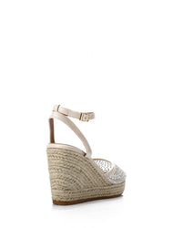 JAL-DJTV-016 Strassy Heeled Wedge Shoes