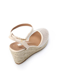 JAL-DJTV-016 Strassy Heeled Wedge Shoes