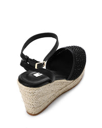 JAL-DJTV-016 Strassy Heeled Wedge Shoes