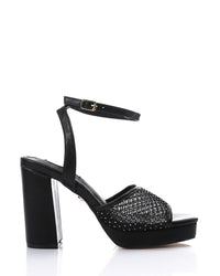 JAL-DJTV-017 Mesh Buckle Closure Sandals