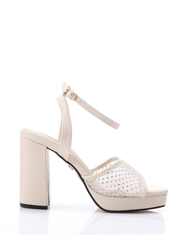 JAL-DJTV-017 Mesh Buckle Closure Sandals