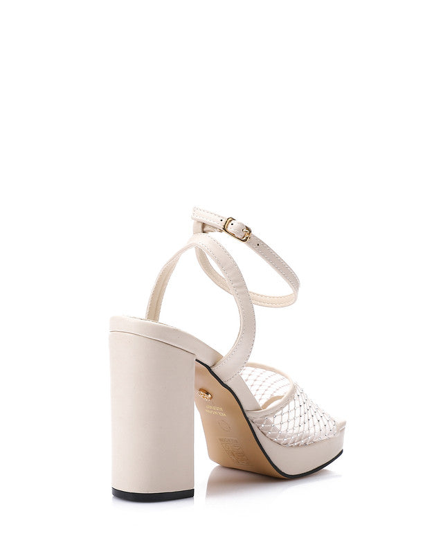 JAL-DJTV-017 Mesh Buckle Closure Sandals