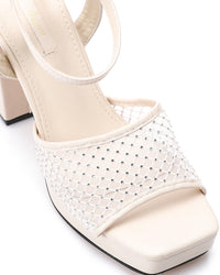 JAL-DJTV-017 Mesh Buckle Closure Sandals