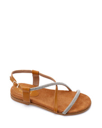 JAL-DJTV-018 Strap Design Leather Sandals