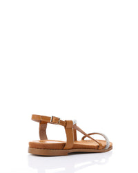 JAL-DJTV-018 Strap Design Leather Sandals