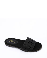 JAL-DJTV-019 Perforated Leather Slipper