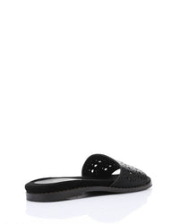 JAL-DJTV-019 Perforated Leather Slipper
